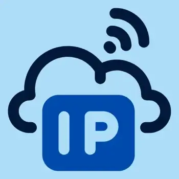 A virtual IP server provides an IP address for a group of devices.