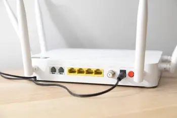 An Xfinity router ready for the login process