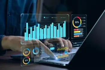 An example of data on a computer