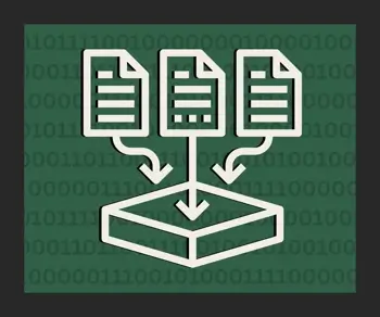 Data being cached into a computer database